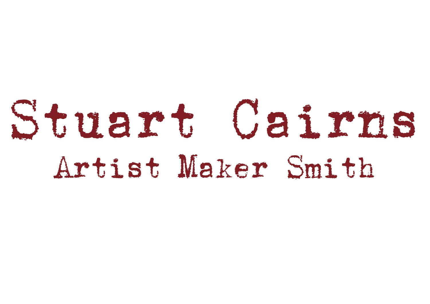 Stuart Cairns Maker