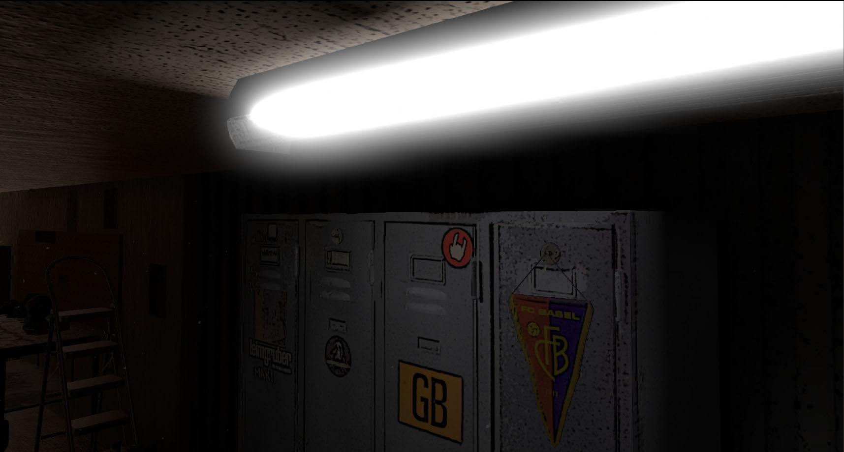 For the exhibition i chose to restyle my textures to give them a retro game asthetic look to represent the fact that this may soon be a place of the past.