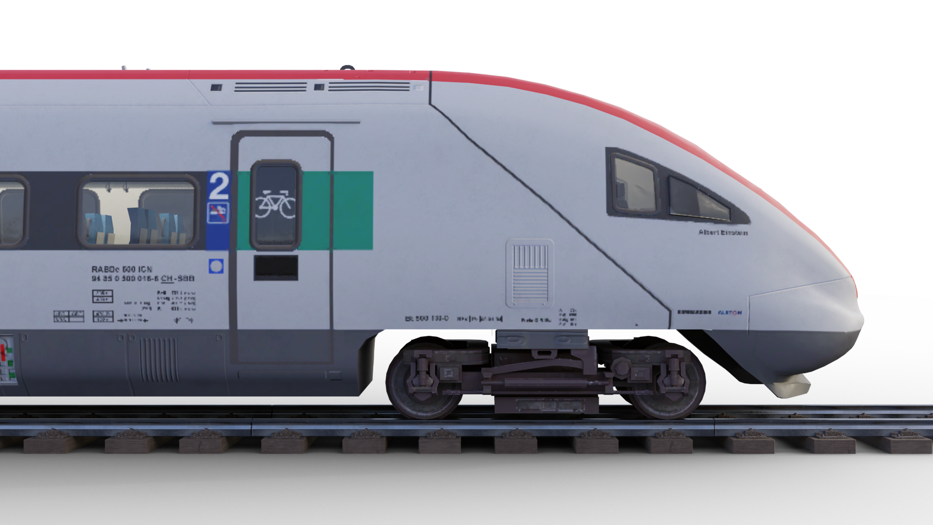 RABDe 500 ICN side (model & texture)
