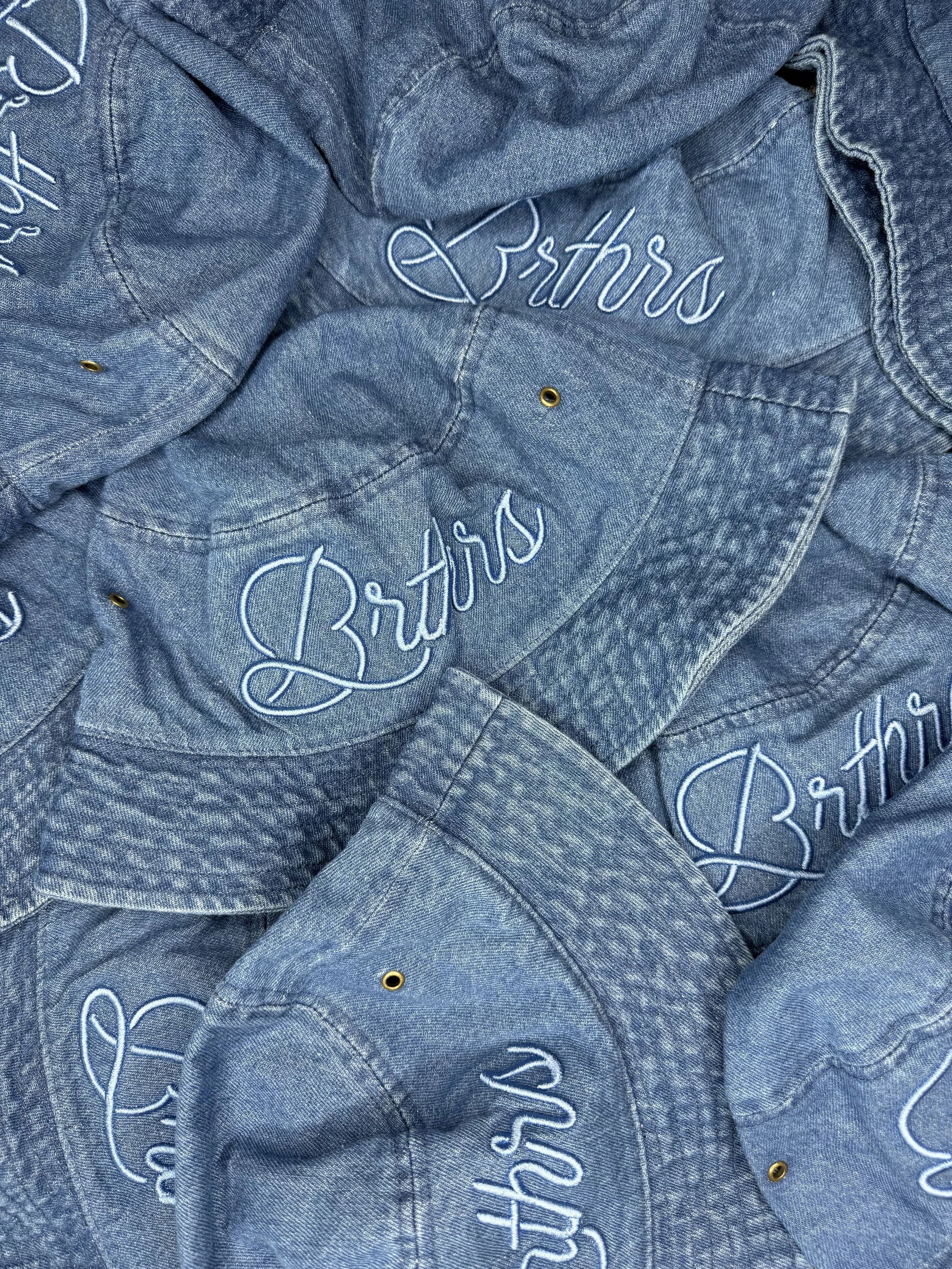 BRTHRS Denim Bucket Collage
