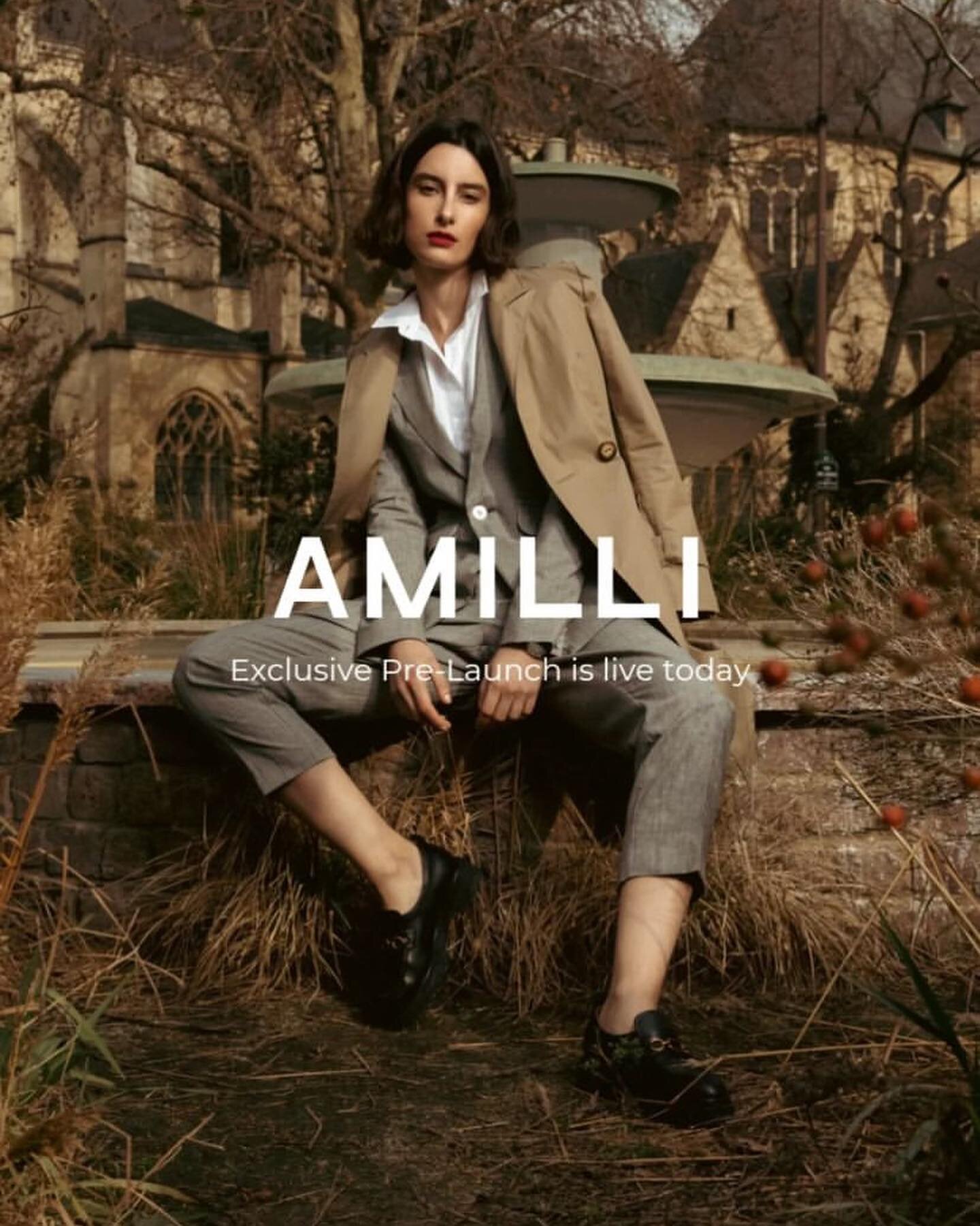 Announcing: AMILLI 
A new luxury sustainable fashion brand with exquisite savoire faire. 

Discover Amilli @amilli.eu 

Exclusive client to @theagencydelamode 

#fashionbrand #newluxury #fashionluxury #fashionsustainability