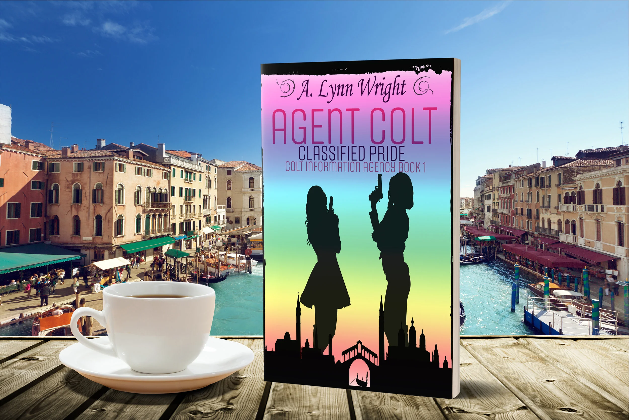 A secret agent living a secret life. Latesse Colt is a super spy with a gold track record, a womanizing pig for a partner, and a secret she had never told anyone until a wine filled conversation aboard a plane with a complete stranger named Vaneesa. When Vaneesa turns out to be the newest member of her team, Tess is afraid her secret won’t stay that way for very long. At their new home base in Italy, Tess is put on the lead of their newest case, and she finds that working with Vaneesa both thrills her and terrifies her. And gives her the strength to shed her tough skin, finally facing her fears of coming out. But once she is no longer afraid of her own secret, she finds she hasn't been the only one hiding. mybook.to/AgentColtCP