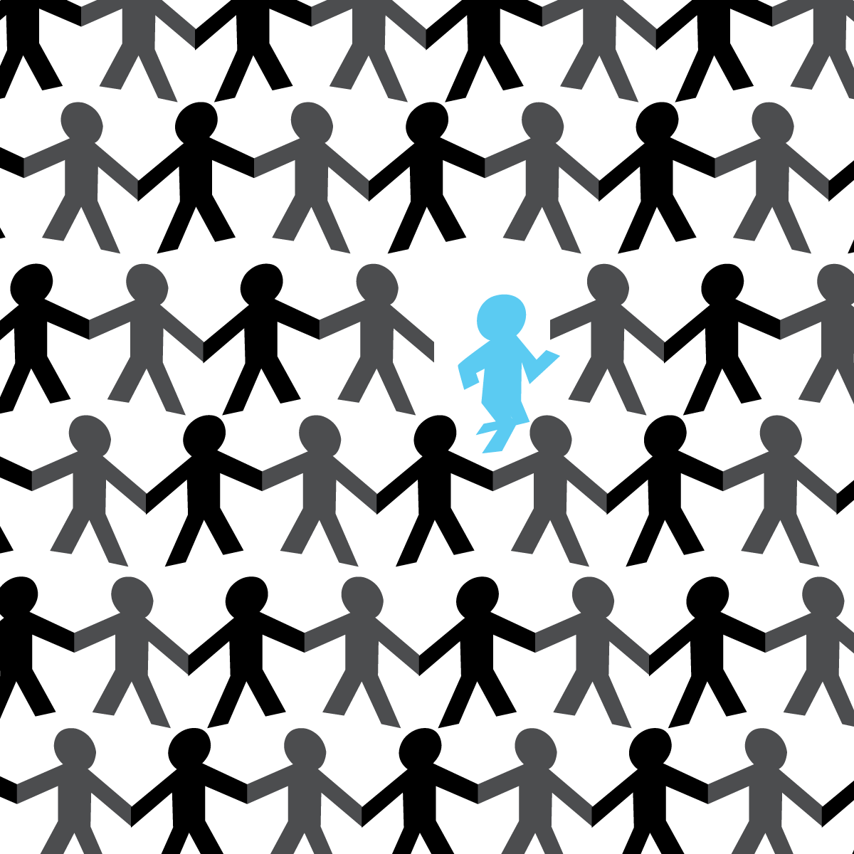 Be different