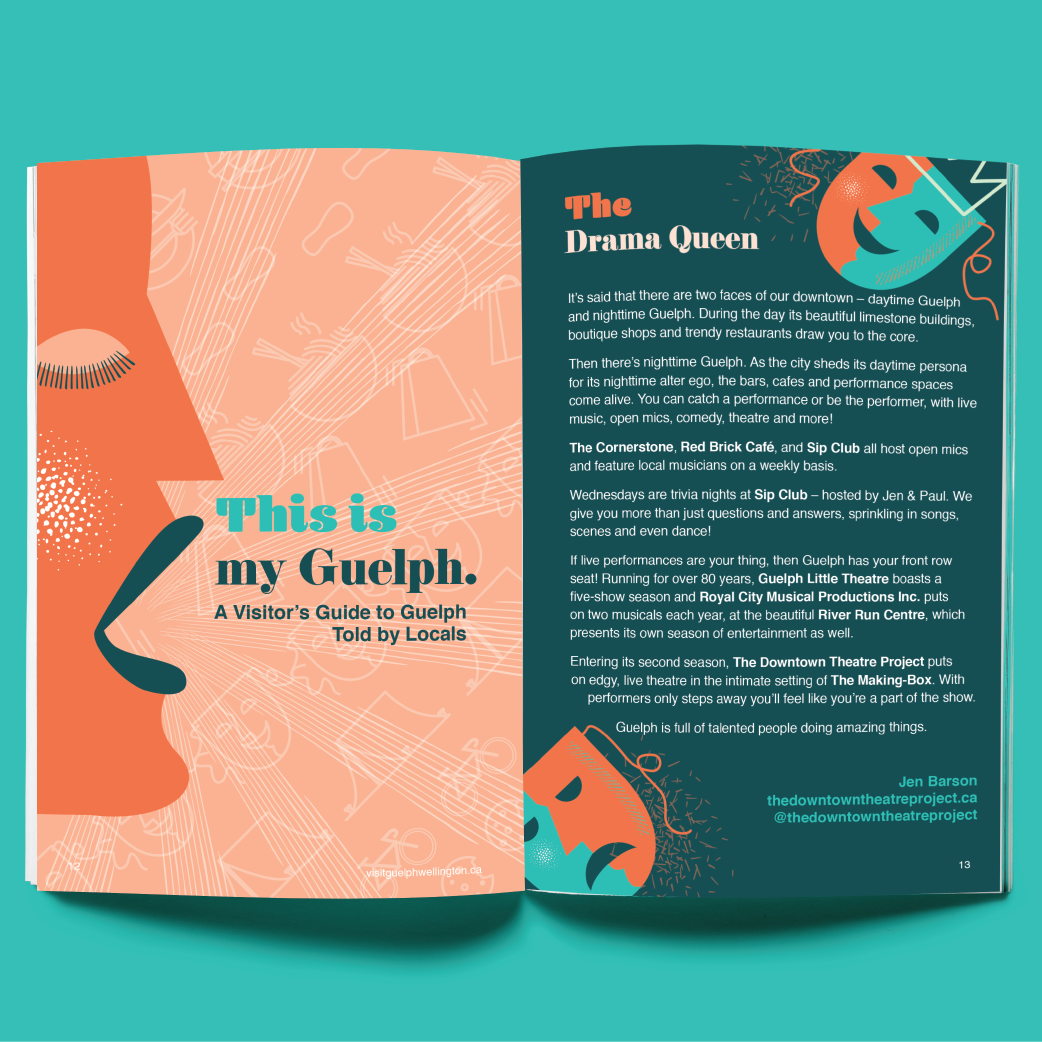 Visit Guelph Guide 2019 (Spring/Summer edition) Spread