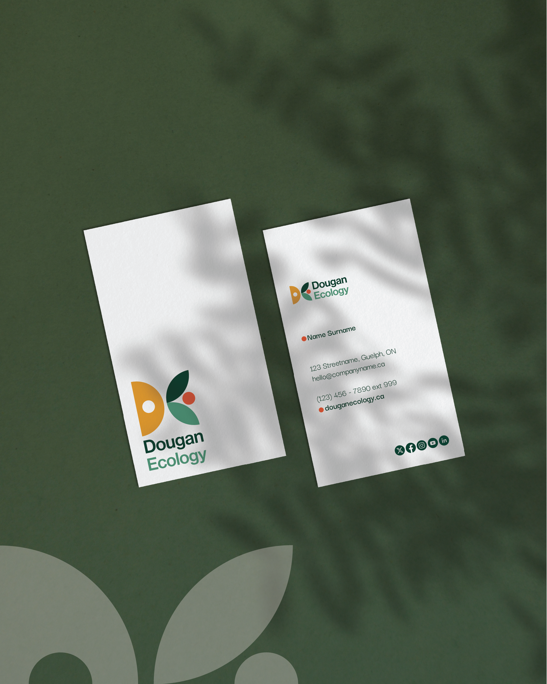 Dougan Ecology Business Cards