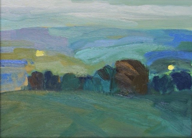 Stockbridge Down.  Late April.