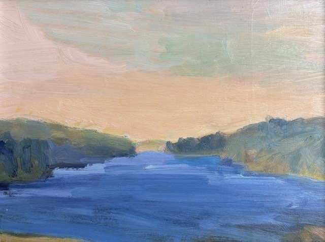 Loe Pool.  Deep Blue.