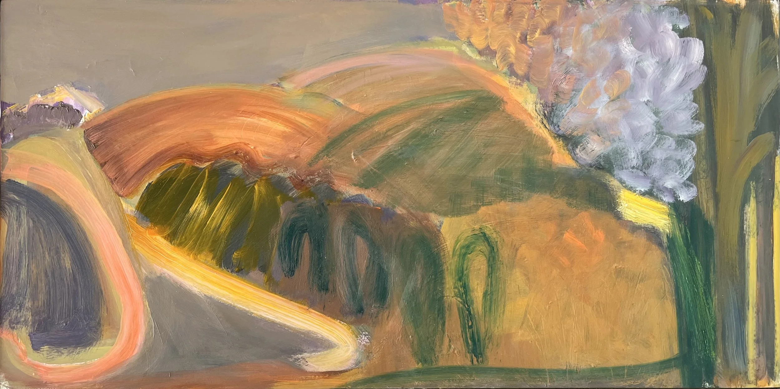 Evening Walk to Broughton.  Autumn.