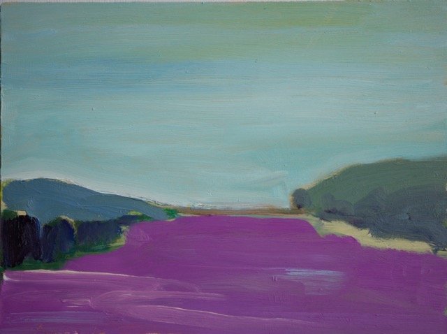 Loe Pool.  Late March. 