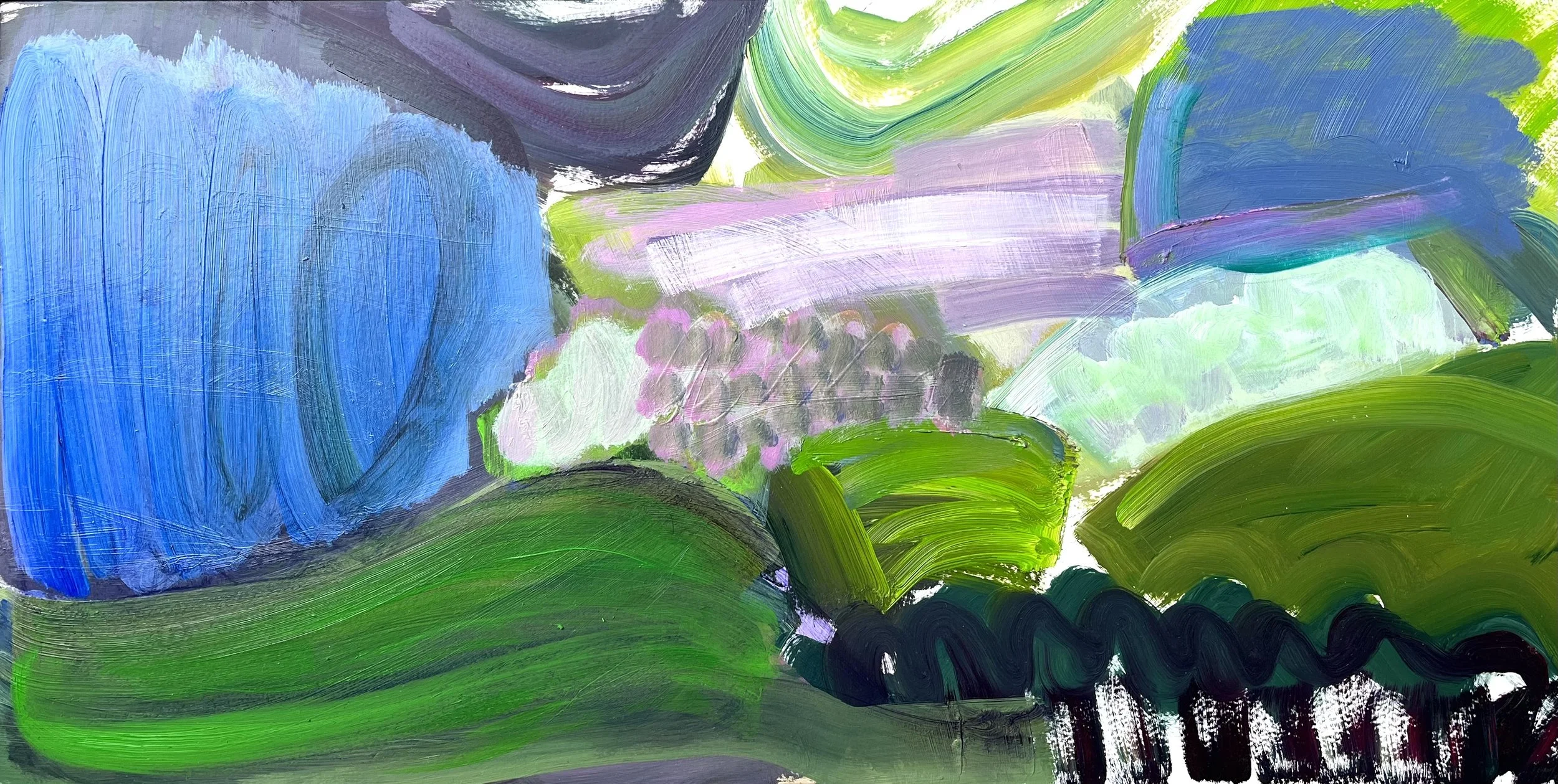 Spring Blossom.  Kings Somborne SOLD