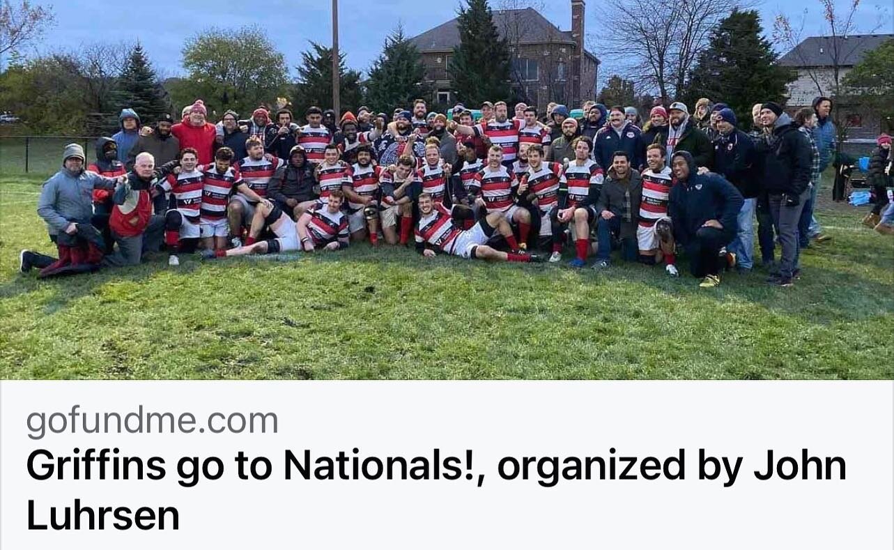 Please head over to the Griffins Facebook page and hit the link button please.

The Griffins are back in the USAR D1 Men's Final Four. They will meet the Schuylkill River RFC from Philadelphia on Friday, May 20th at 4:00 PM in Atlanta. The winner wil