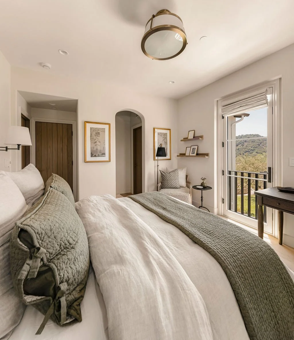Bedroom with natural lighting