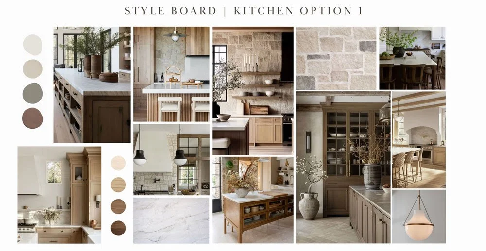 Direction and vision moodboard