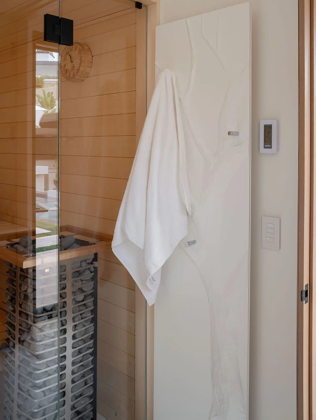 Sauna area