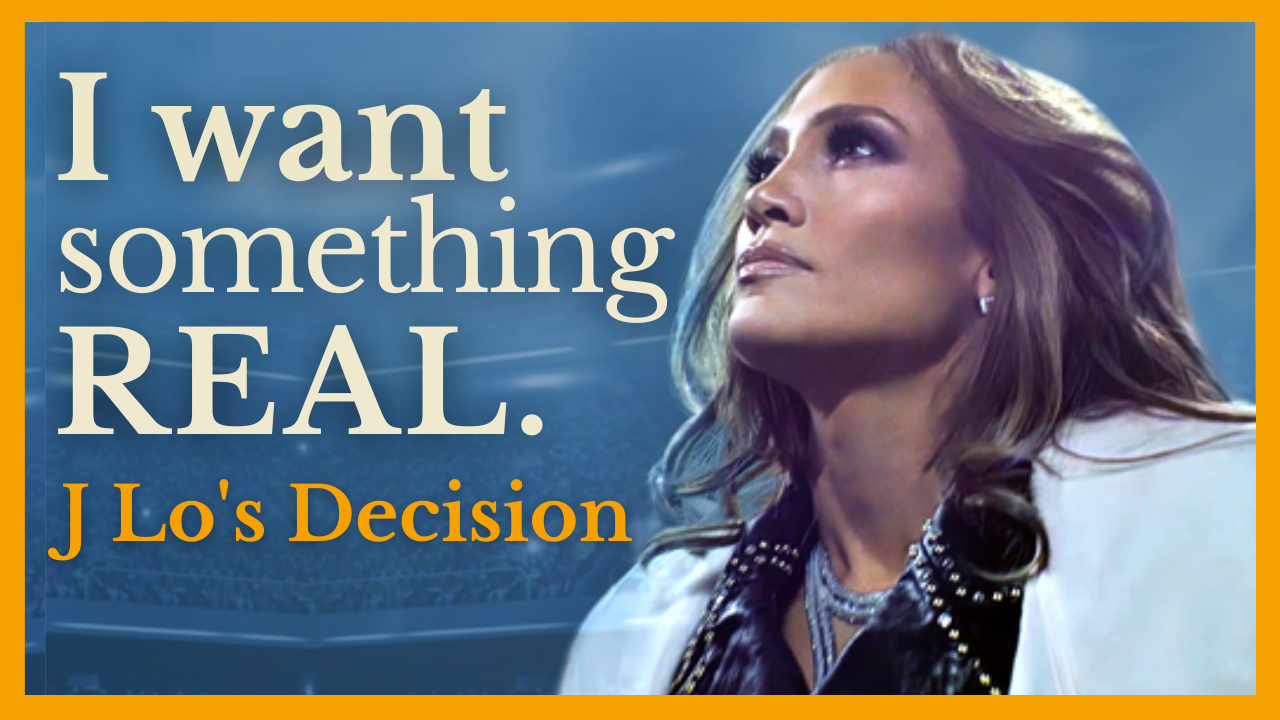 The Jennifer Lopez decision that will make your life matter