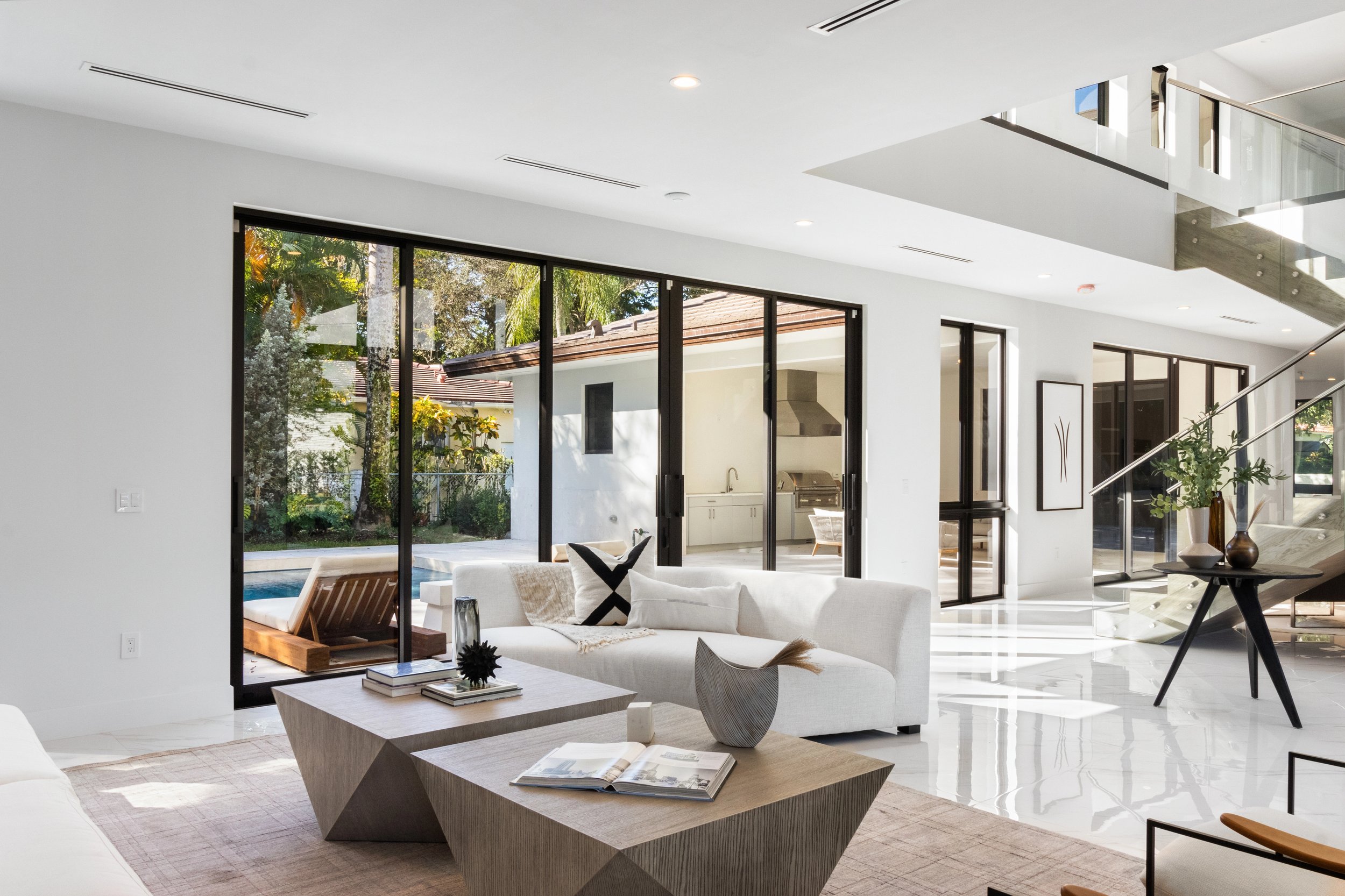 Coral Gables Mansion; Contemporary Interior Design — CURATED.