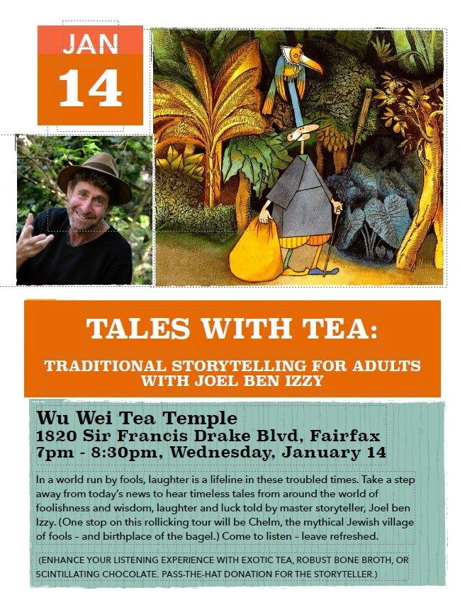 Storytelling with Tea featuring Joel Ben Izzy