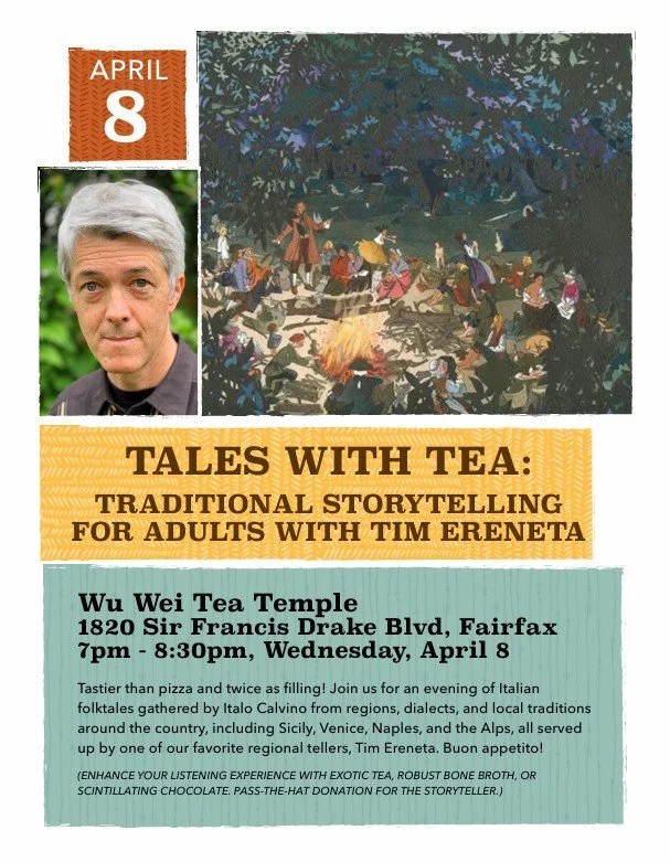 Tales with Tea: Traditional Storytelling for Adults with Tim Ereneta