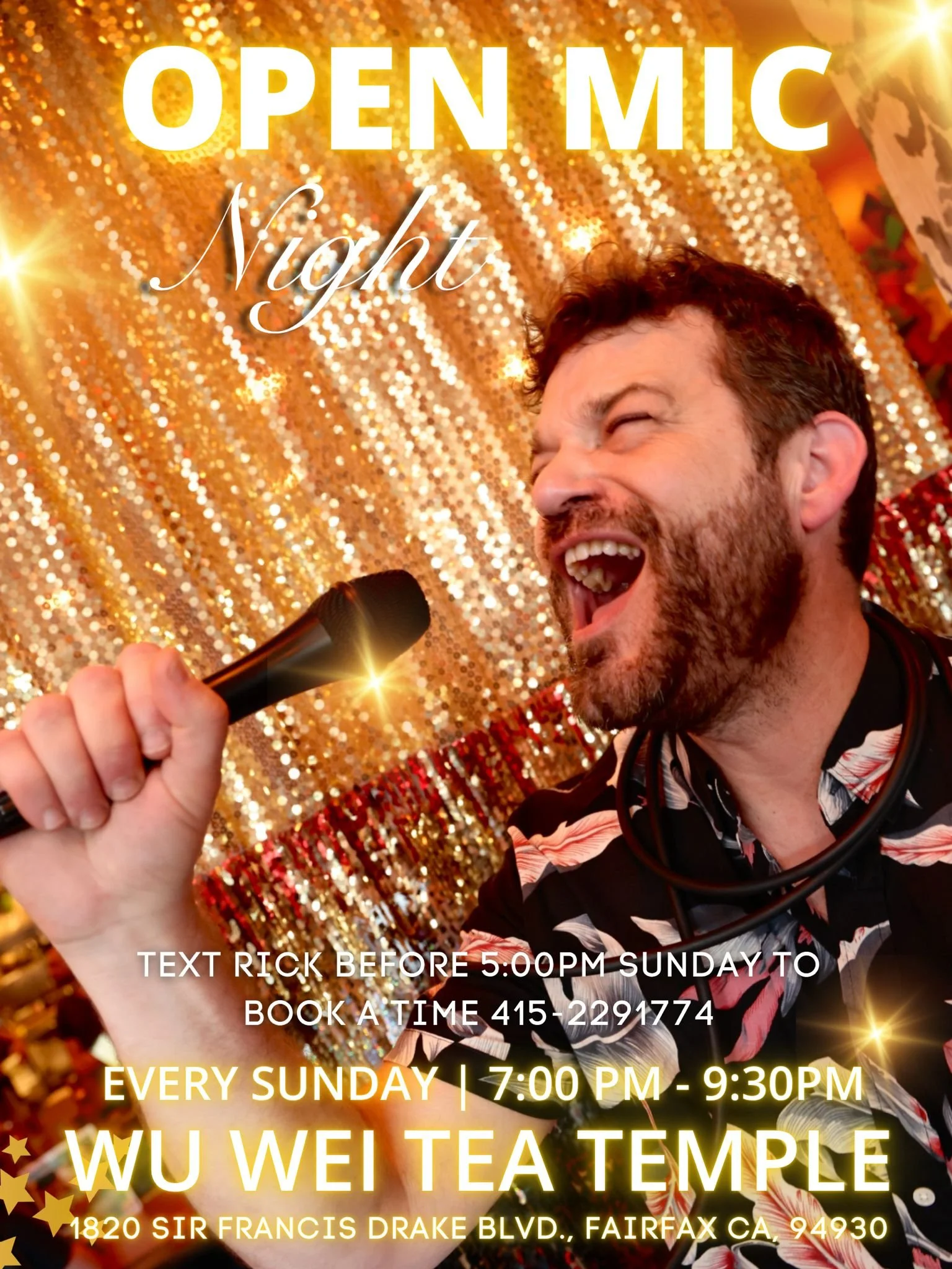 Open Mic with Host Rick Hardin 