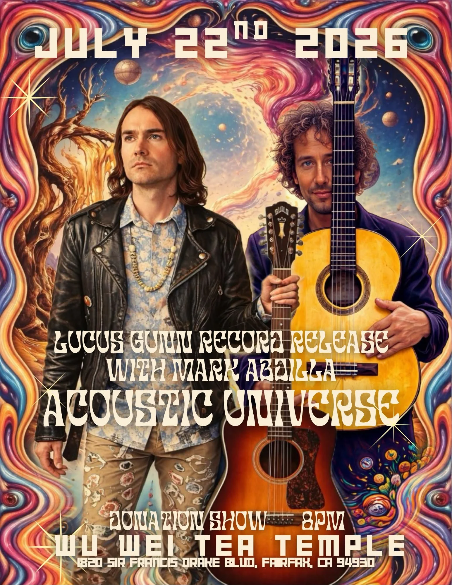 Acoustic Universe: Lucas Gunn Record Release w/ Mark Abdilla