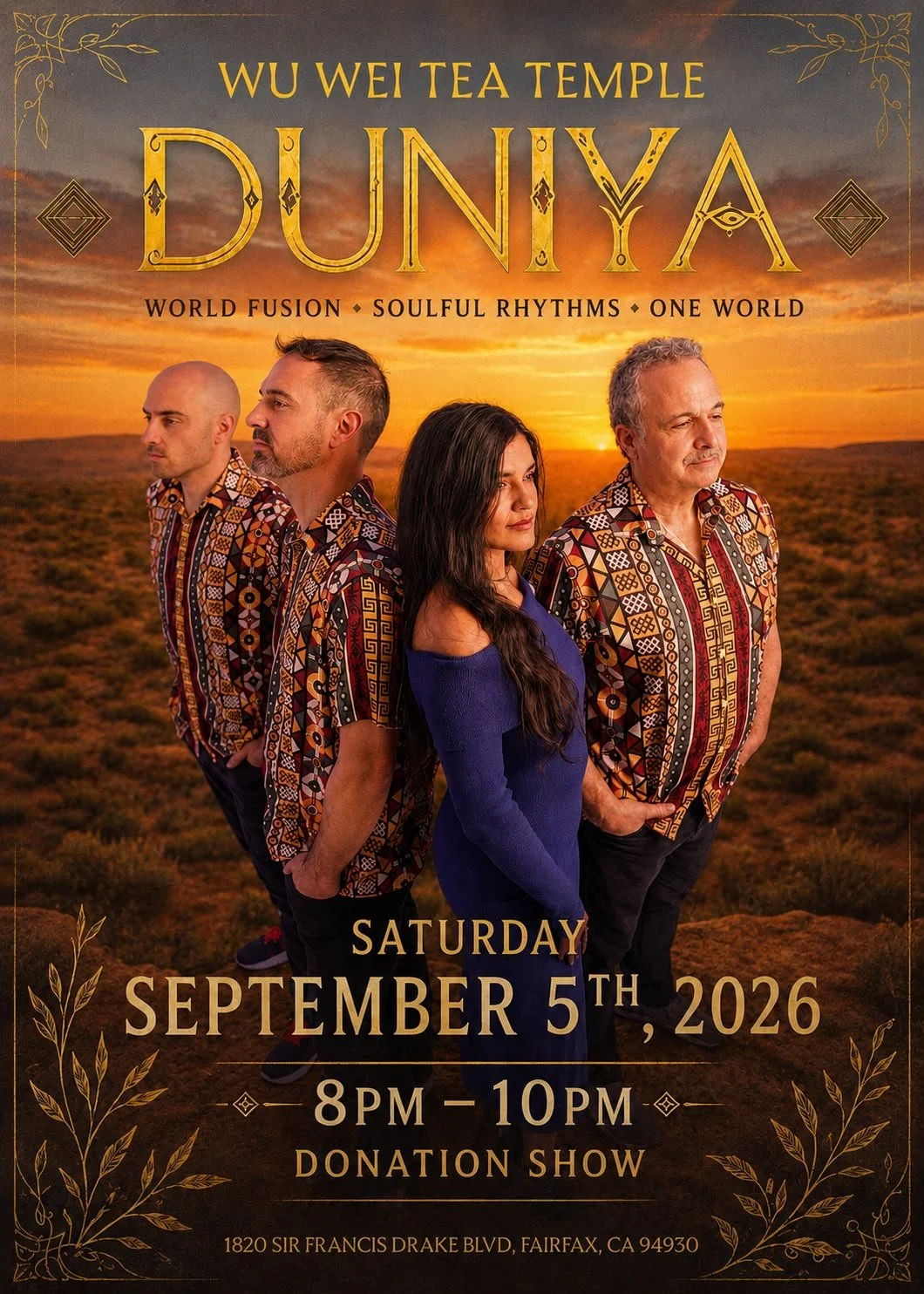 🌍 DUNIYA — World Fusion • Soulful Rhythms • One World 🌍