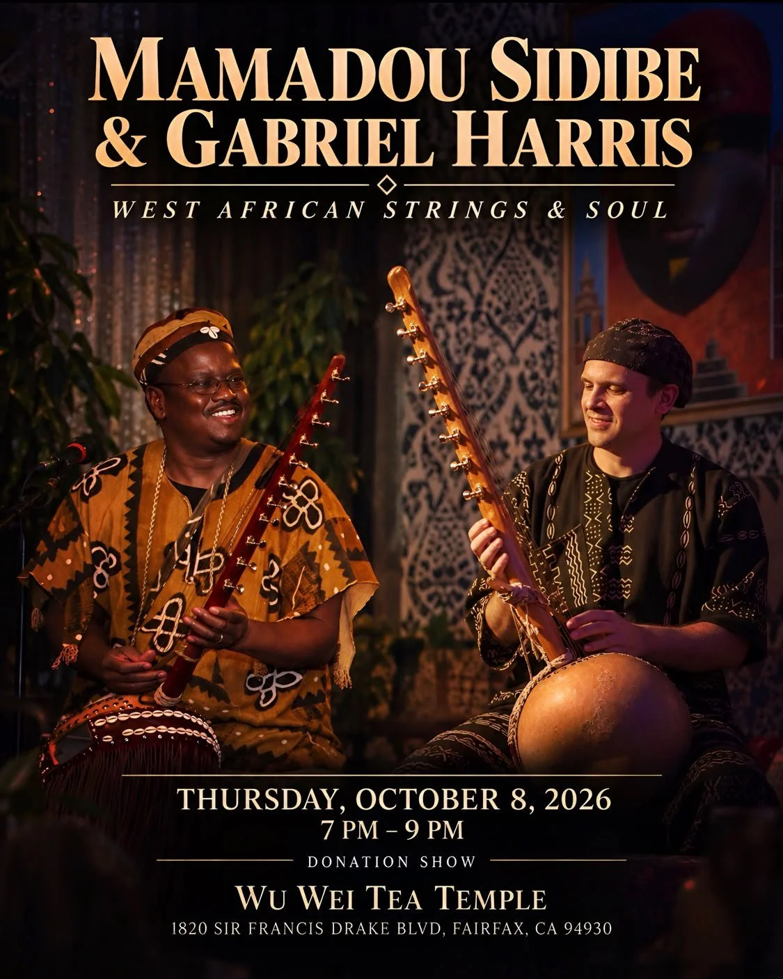 Mamadou Sidibe &amp; Gabriel Harris: West African Strings &amp; Soul