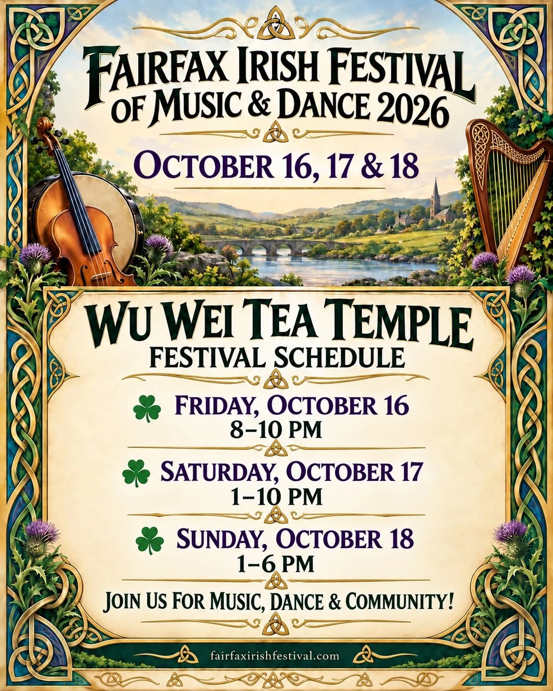 FAIRFAX IRISH FESTIVAL OF MUSIC & DANCE 2026