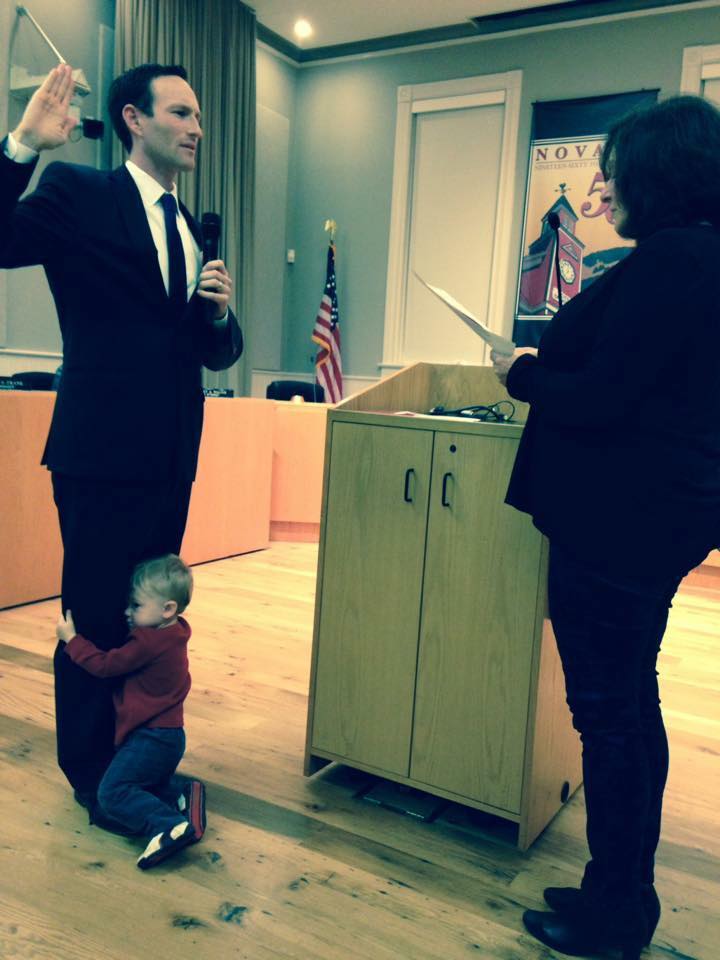 City Council Swearing-In (With Cal)