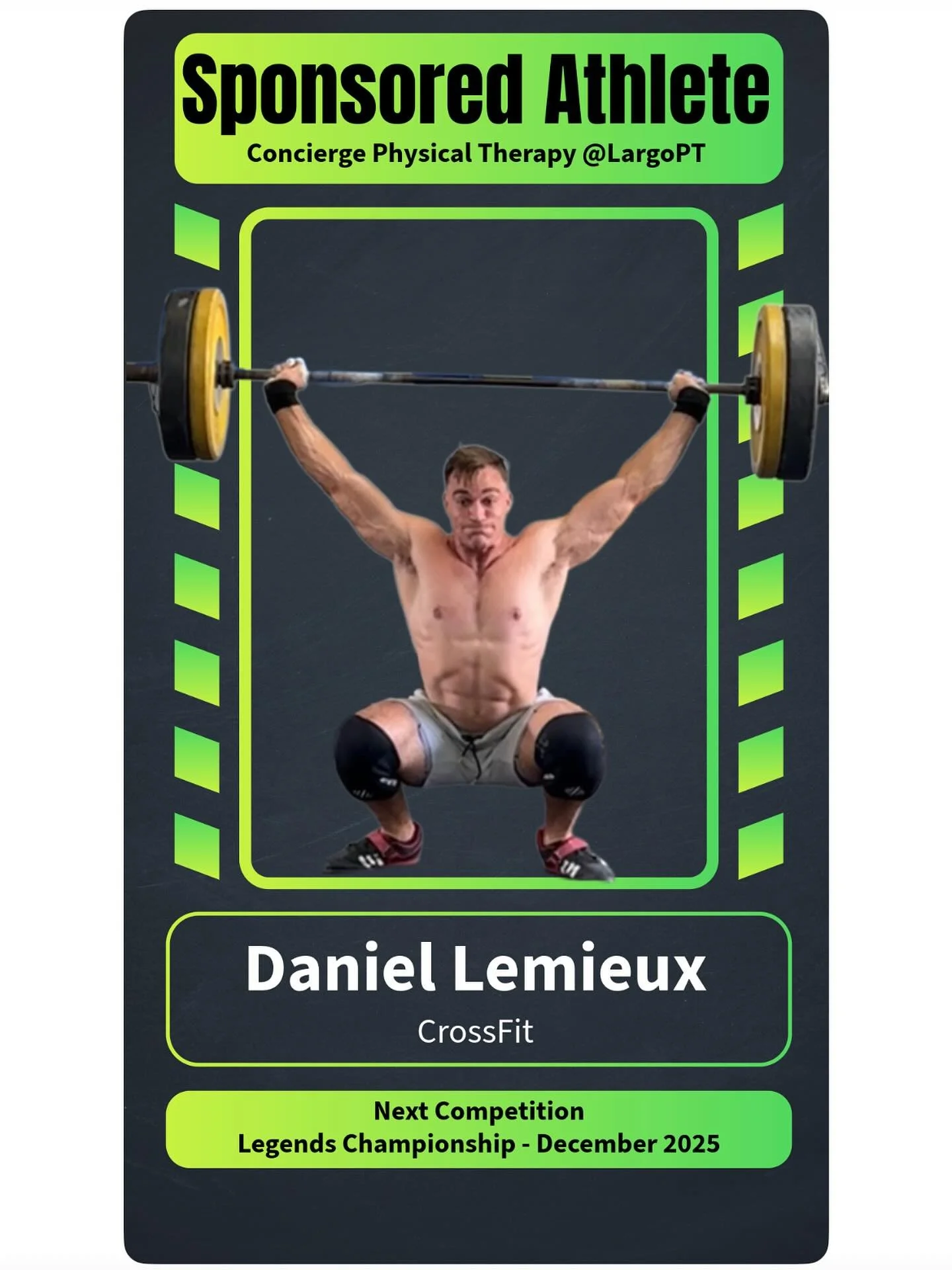 𝙷𝚘𝚗𝚘𝚛𝚎𝚍 𝚝𝚘 𝚠𝚎𝚕𝚌𝚘𝚖𝚎 𝙳𝚊𝚗𝚒𝚎𝚕 𝙻𝚎𝚖𝚒𝚎𝚞𝚡 (@𝚍𝚊𝚗𝚒𝚎𝚕_𝚕𝚎𝚖𝚒𝚎𝚞𝚡_𝚓𝚛) 𝚝𝚘 𝚝𝚑𝚎 𝙲𝚘𝚗𝚌𝚒𝚎𝚛𝚐𝚎 𝙿𝚃 𝙰𝚝𝚑𝚕𝚎𝚝𝚎 𝙿𝚛𝚘𝚐𝚛𝚊𝚖! 💪

𝙰𝚗 𝙰𝚛𝚖𝚢 𝚟𝚎𝚝𝚎𝚛𝚊𝚗 𝚊𝚗𝚍 𝚘𝚠𝚗𝚎𝚛 𝚘𝚏 𝙲𝚊𝚐𝚎𝚍 𝙲𝚛𝚘𝚜𝚜𝙵𝚒𝚝 