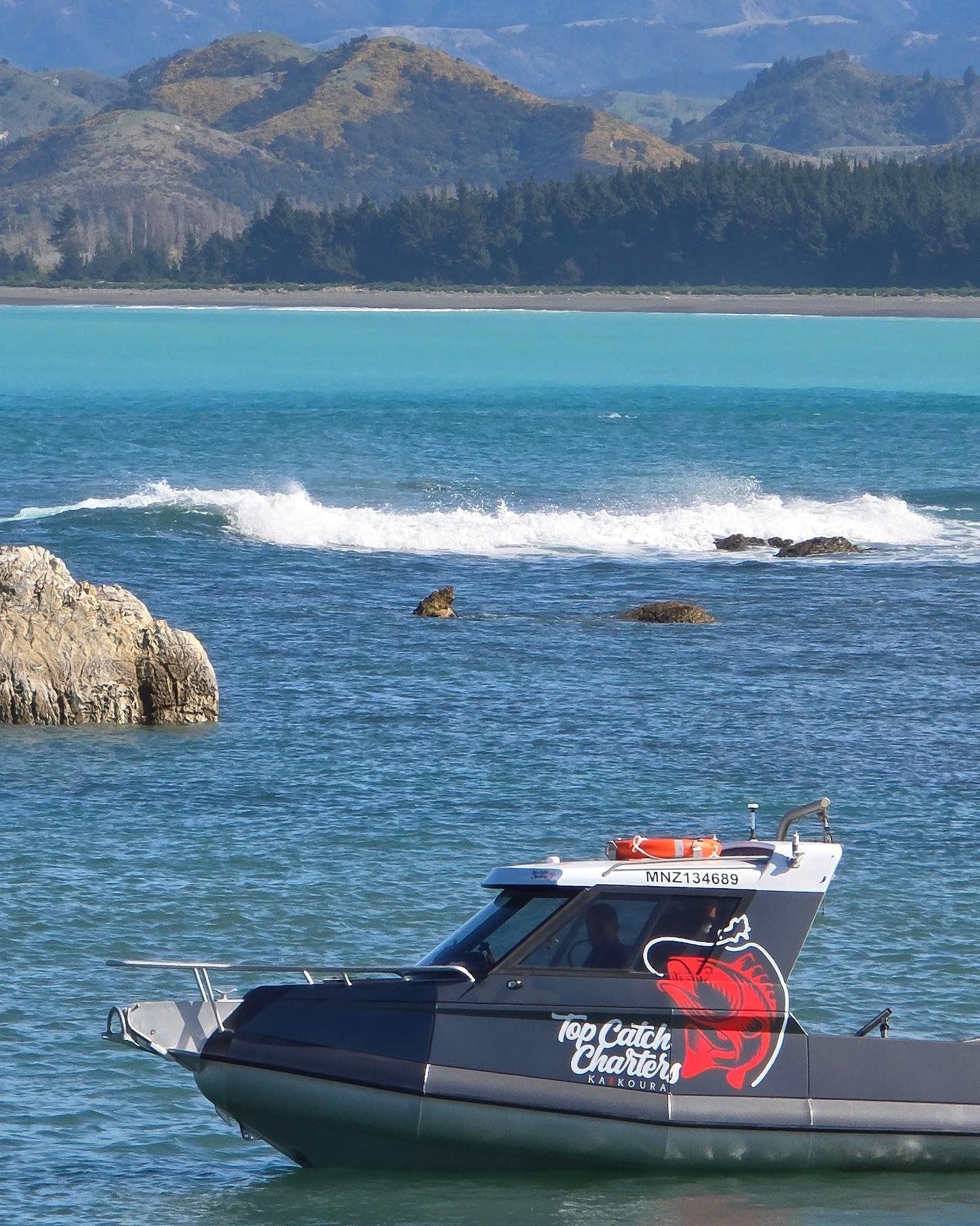 Our trusty Top Catch boat has been getting a little TLC! 
A fresh facelift means she&rsquo;s all spruced up and ready for the next season of epic adventures on the water! 😎 We can't wait to welcome you aboard for more unforgettable memories! 🎣💙