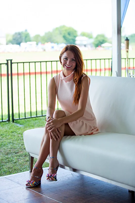 I AM WEARING: The Fifth Label Lonely Sea Dress // Tabitha Simmons Sandals // Tom Ford Daria Sunglasses