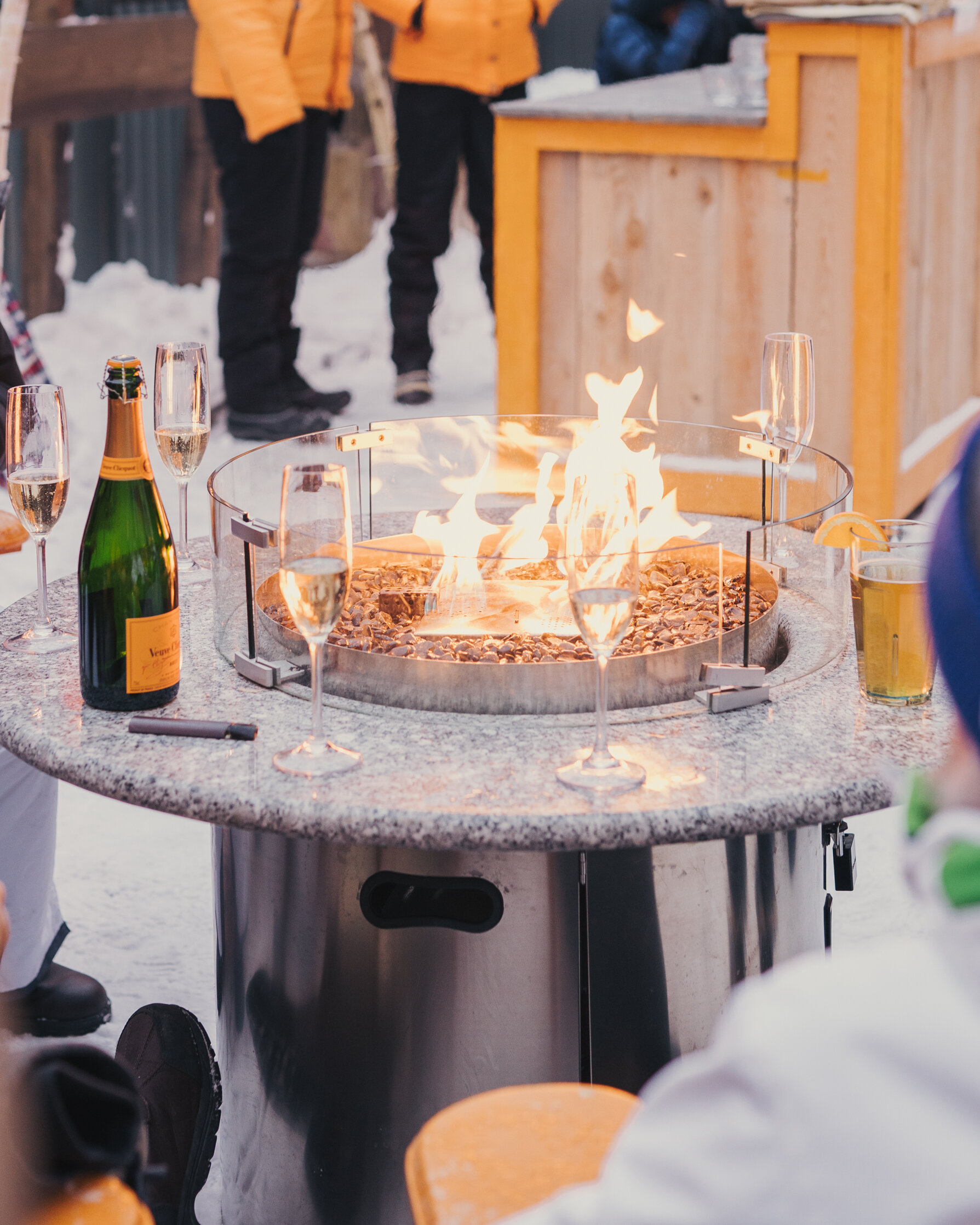 Clicquot in The Snow, Mont Tremblant