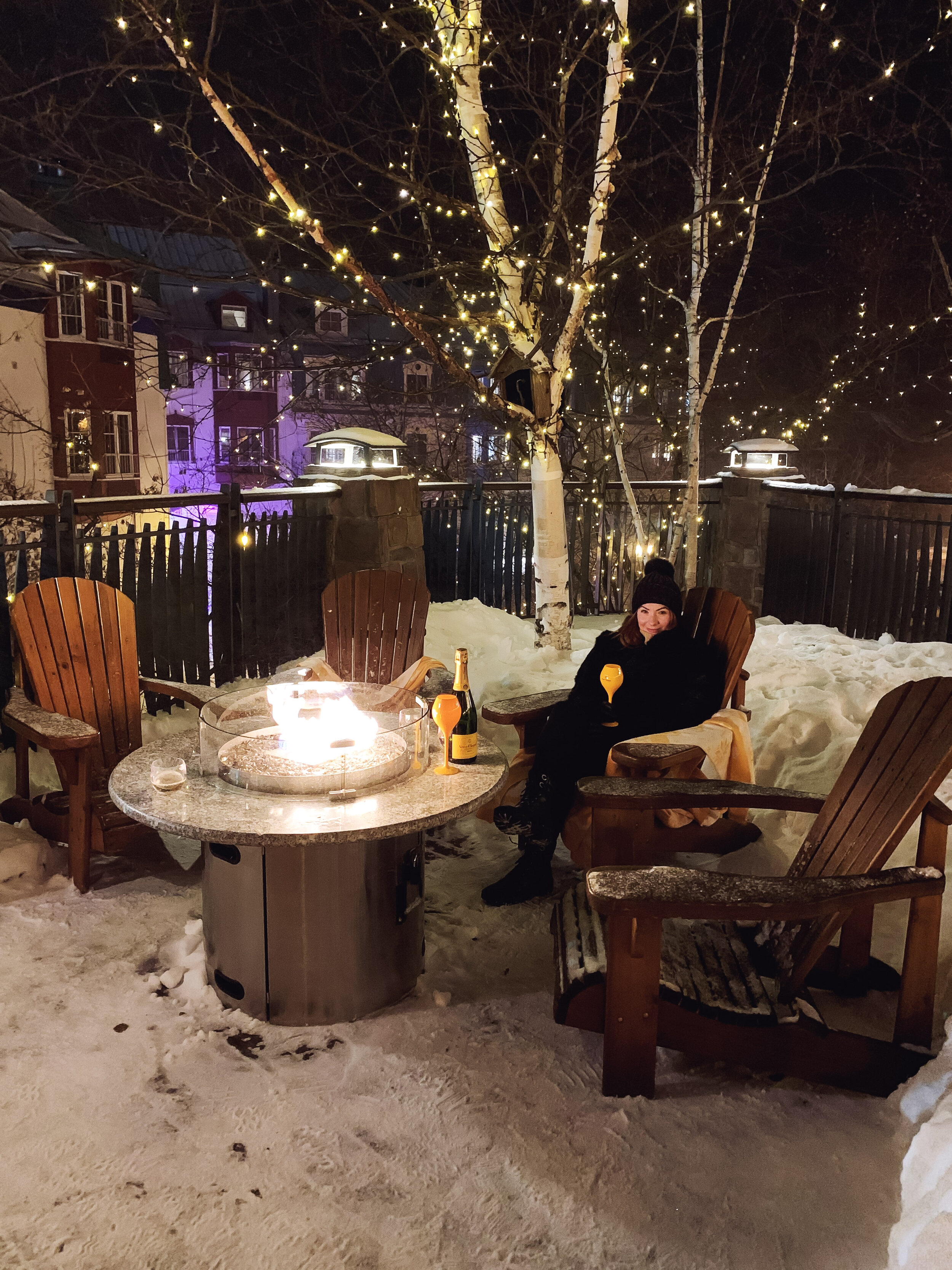 Clicquot in The Snow, Mont Tremblant