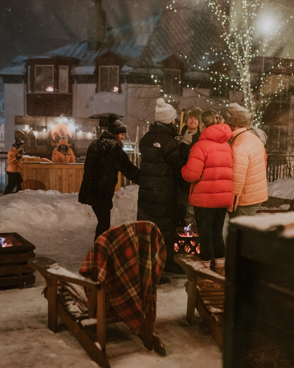 Clicquot in The Snow, Mont Tremblant