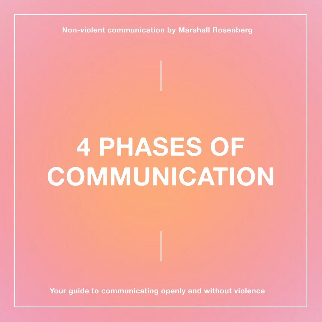 HOW TO COMMUNICATE WITH YOUR PARTNER / COLLEAGUE / BOSS / MUM 

Communication is always happening. Missunderstandings are the norm. 

How can we communicate in an appropriate way, while communicating our needs and making sure we are being understood?