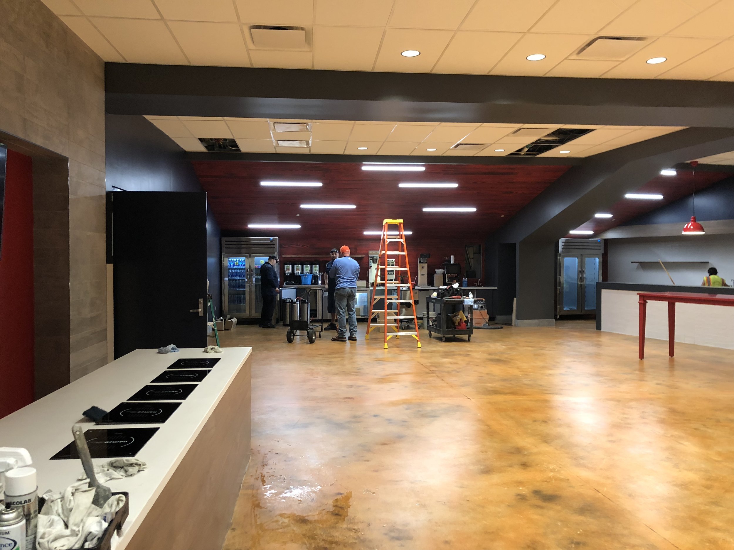 Texans High Performance Cafe Doffing Construction Services