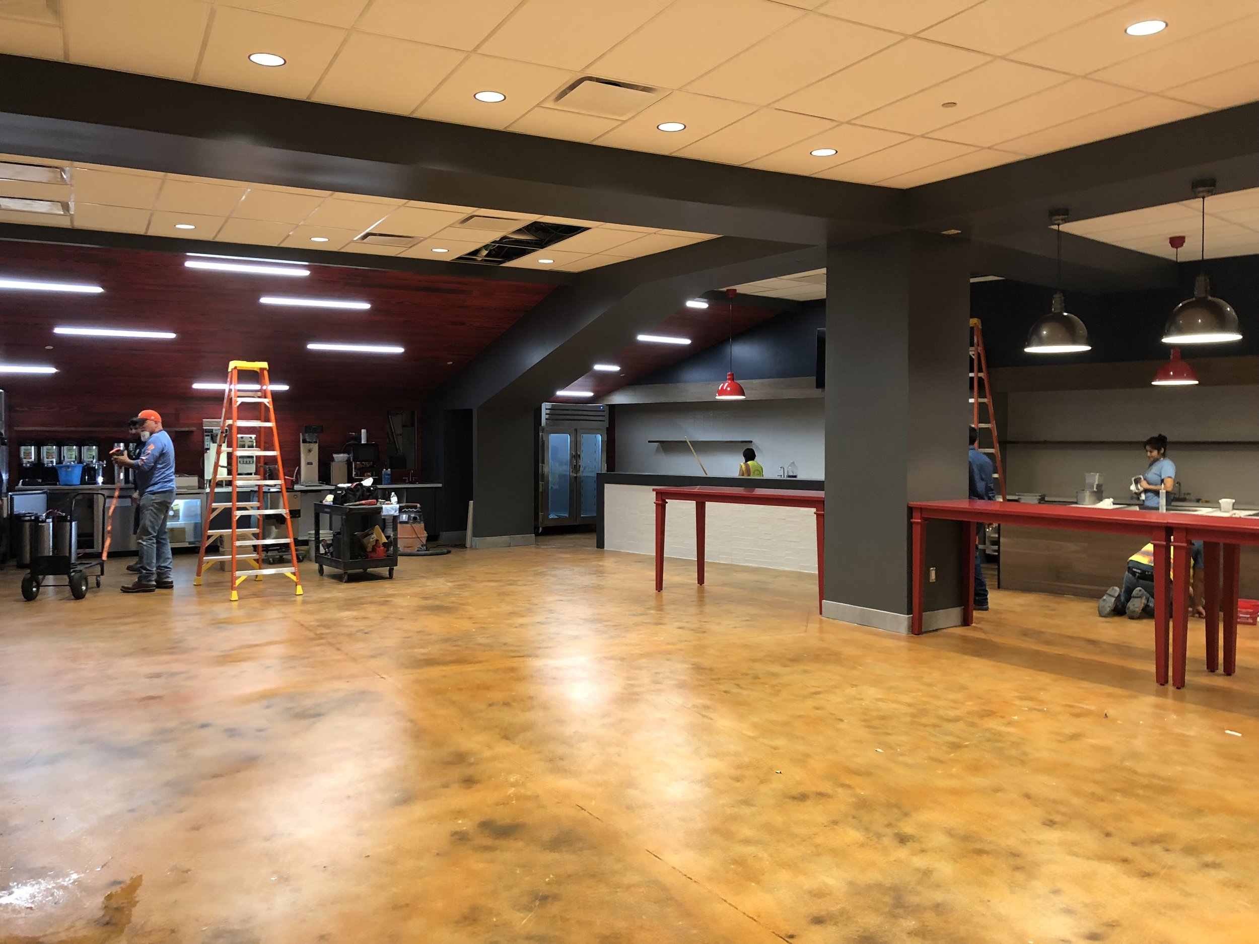 Texans High Performance Cafe Doffing Construction Services