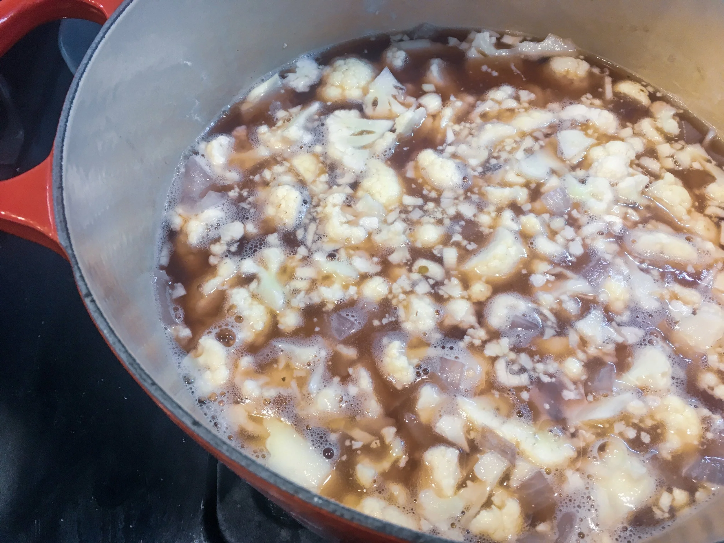 Nearly ready to blend.