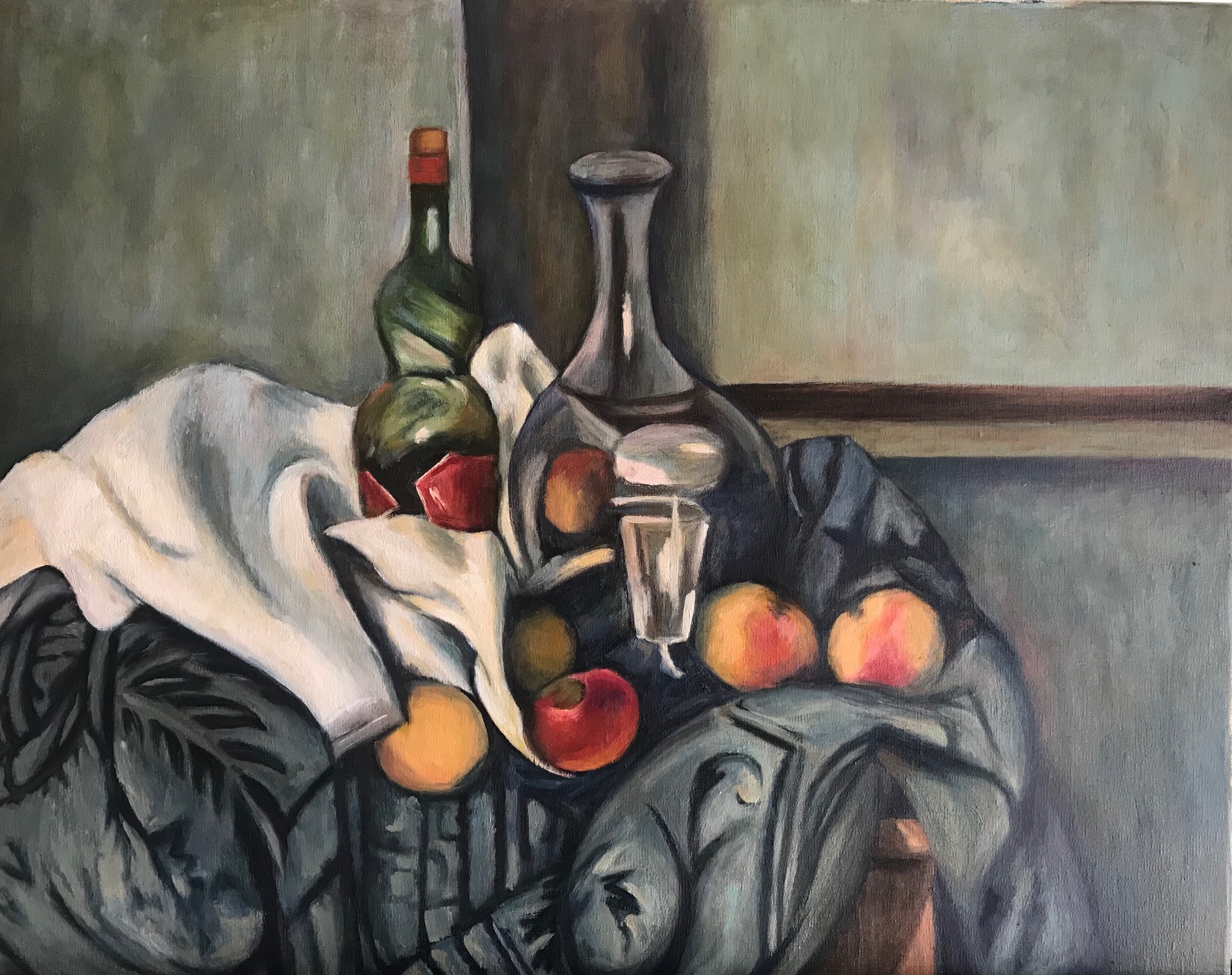 Cezanne copy by Theresa Miller