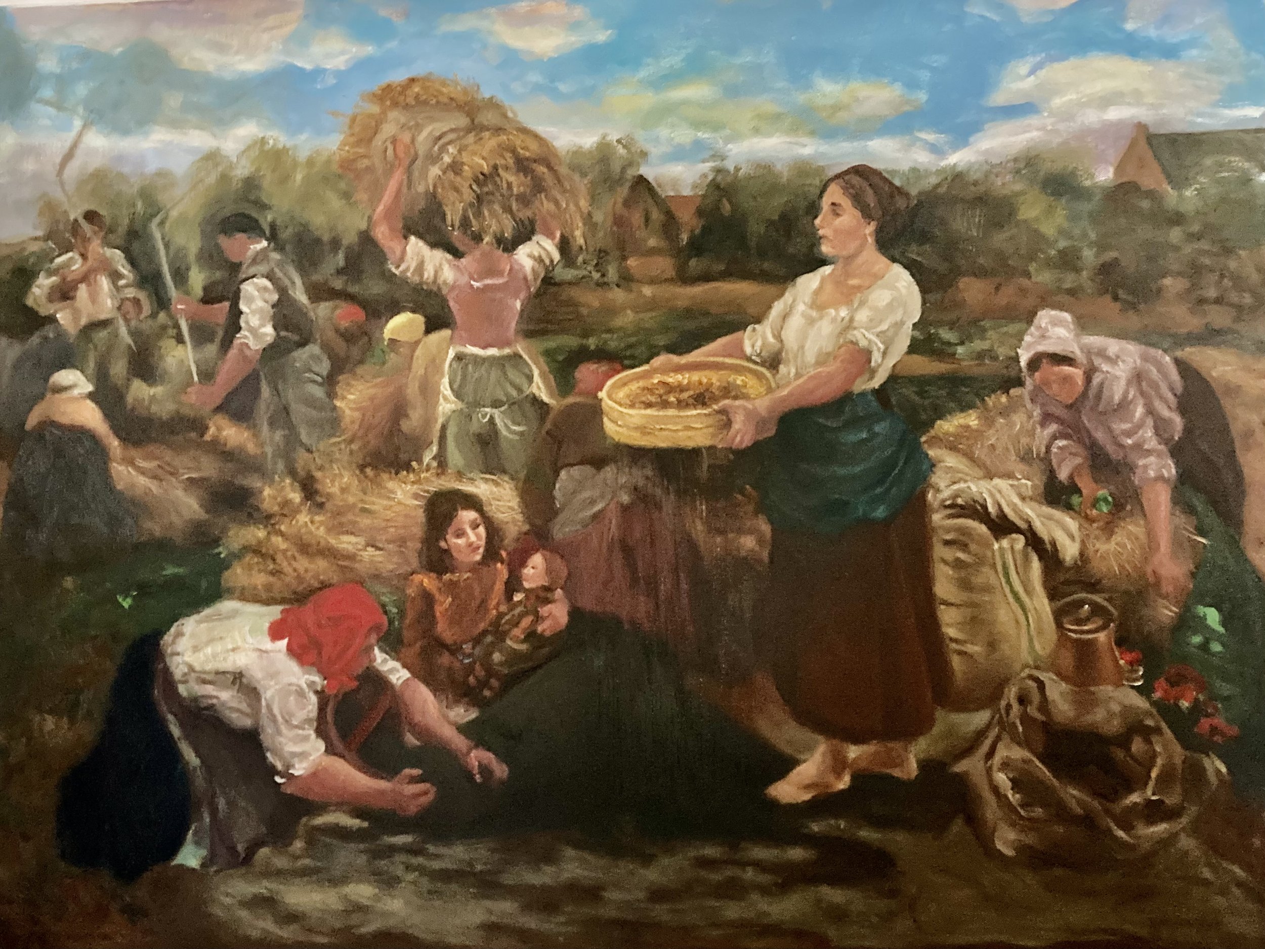 Jules Breton copy by Renee Lachman