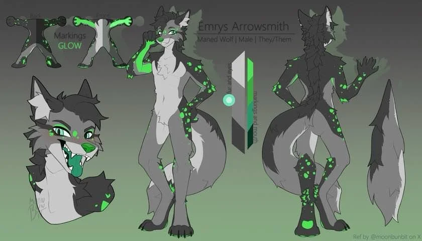 Emrys - Mini Partial Fursuit