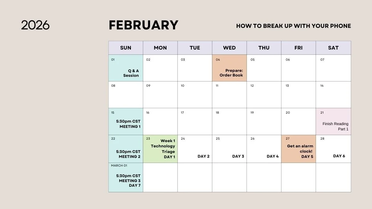 How to Break Up With Your Phone — Body Matter