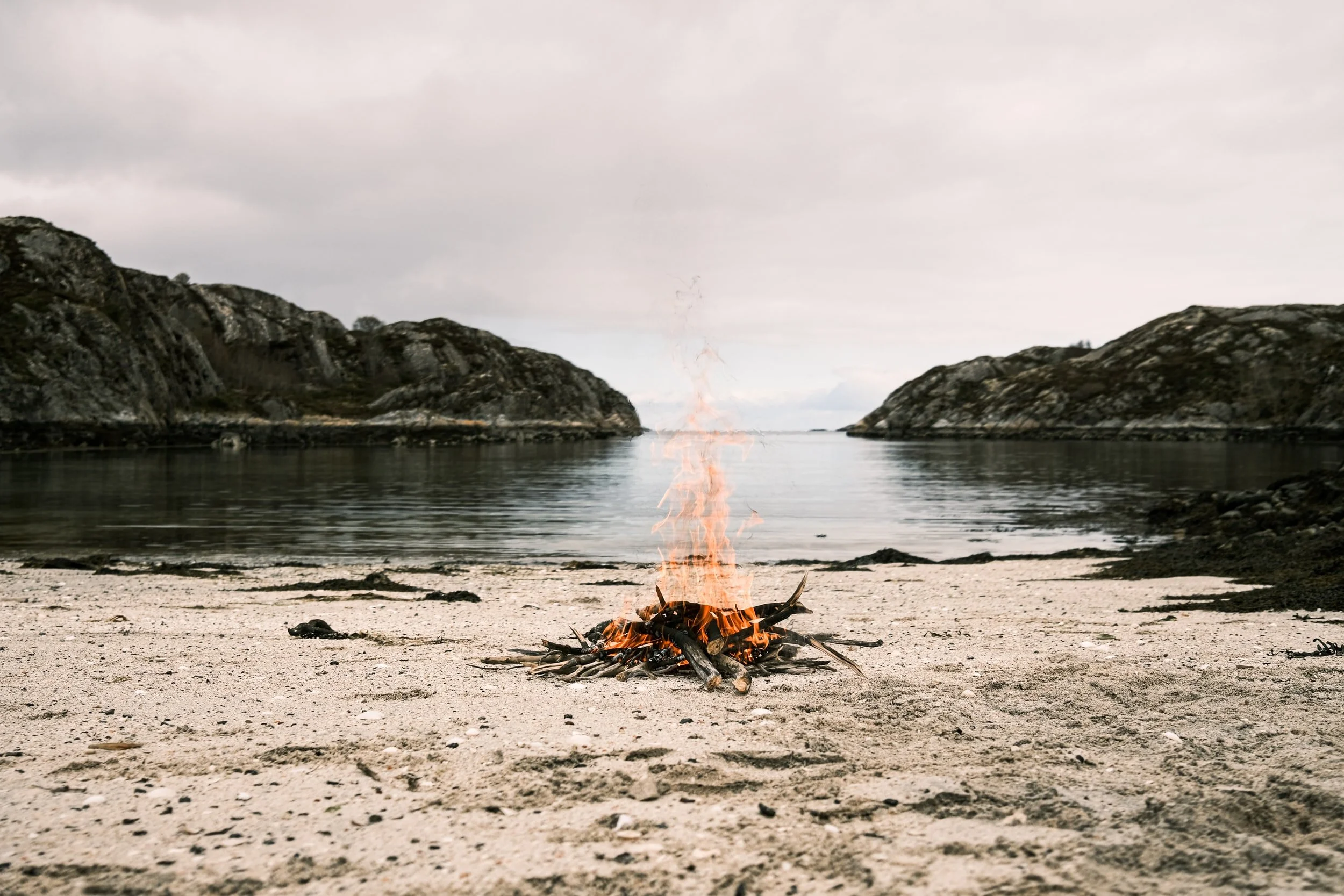 Bonfire on the Beach