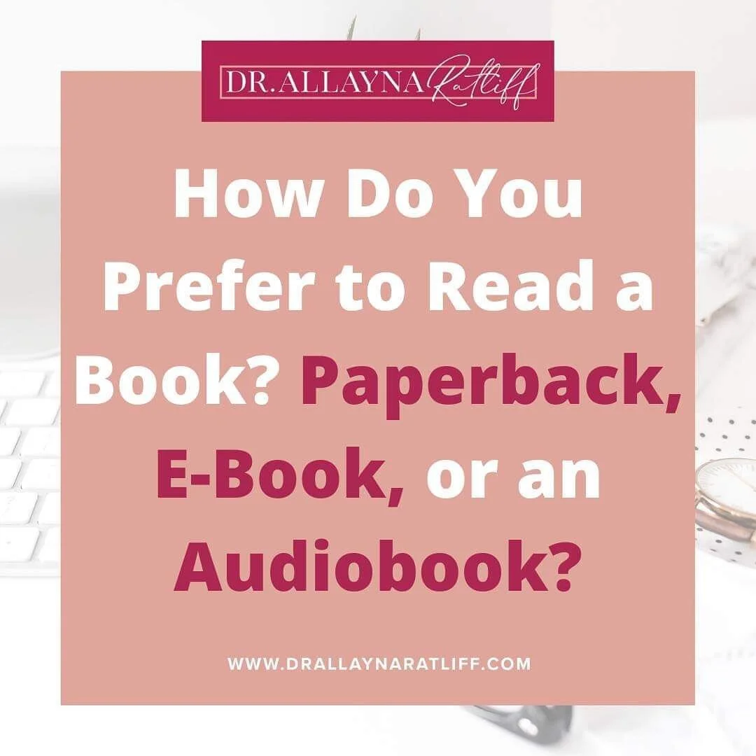 How do you prefer to read a book? Paperback, E-Book, or an Audiobook? 📚 

Me personally, I prefer to read an e-book. It automatically saves my page and I know exactly where I left off&hellip;but what about kids? 👧🏽👧🏼👶🏻👶🏽

In this new &ldquo;