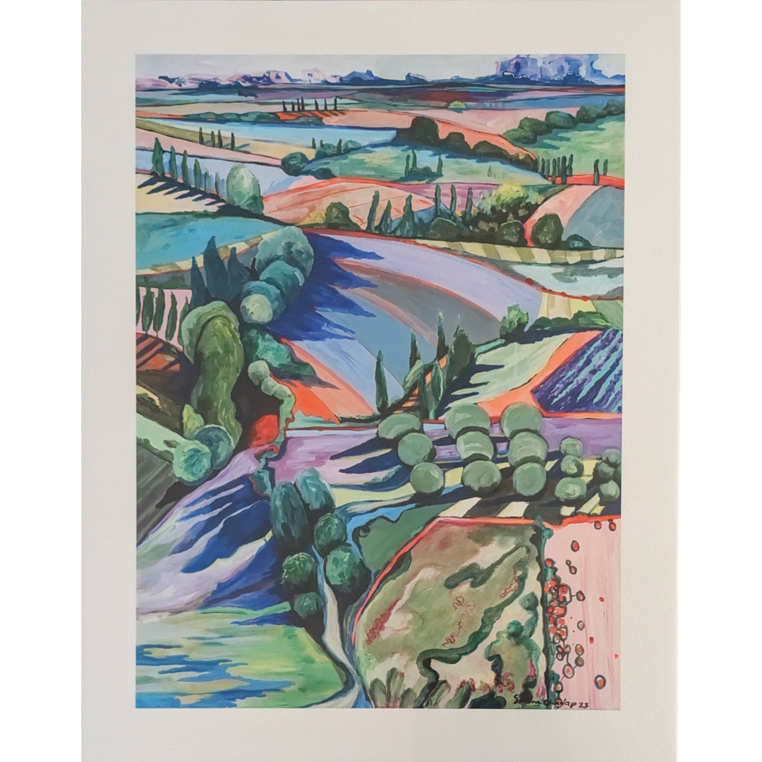 Les Baux-de-Provence Giclee Print