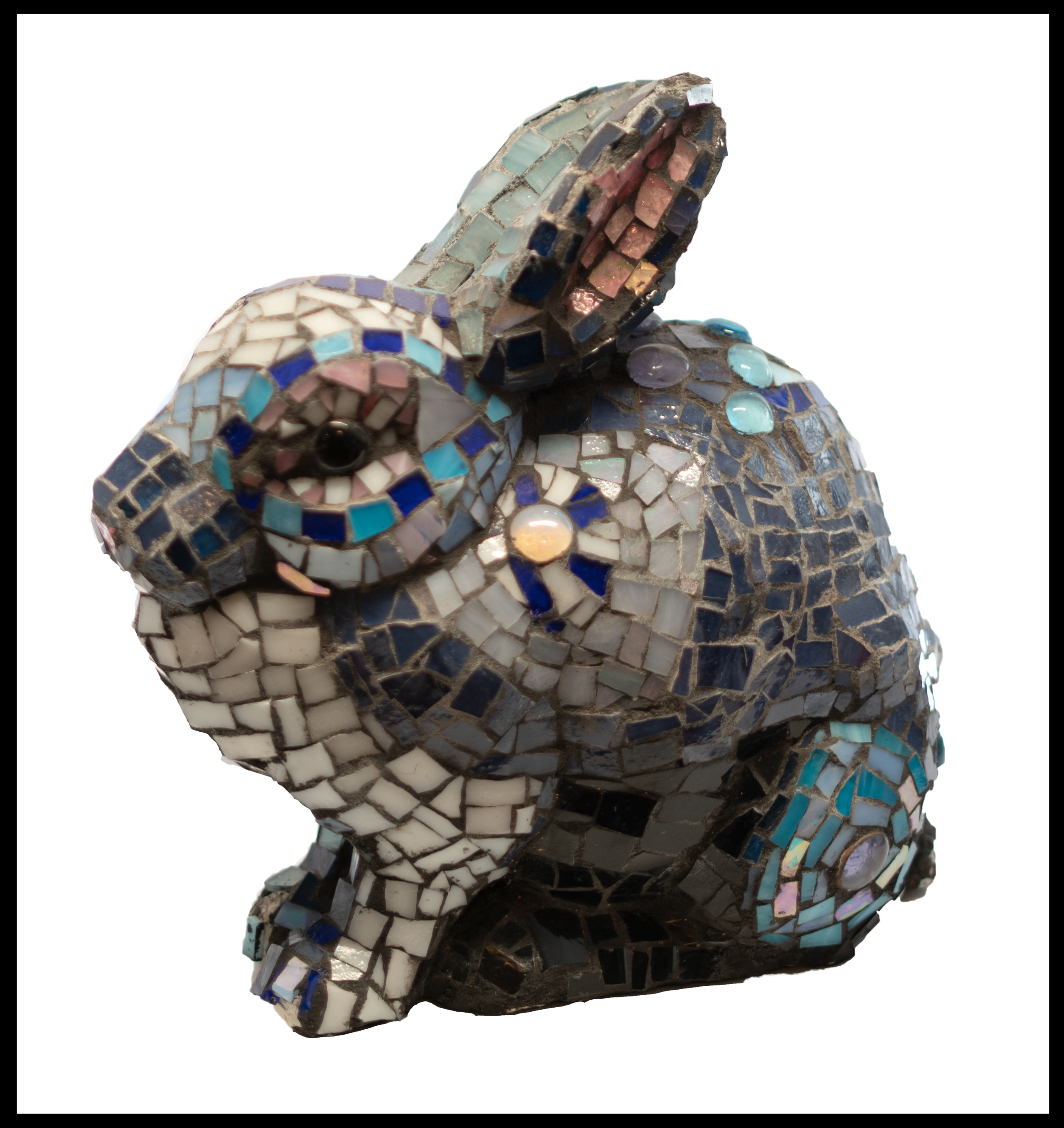 MindWare Paint Your Own Stone Mosaic Bunny
