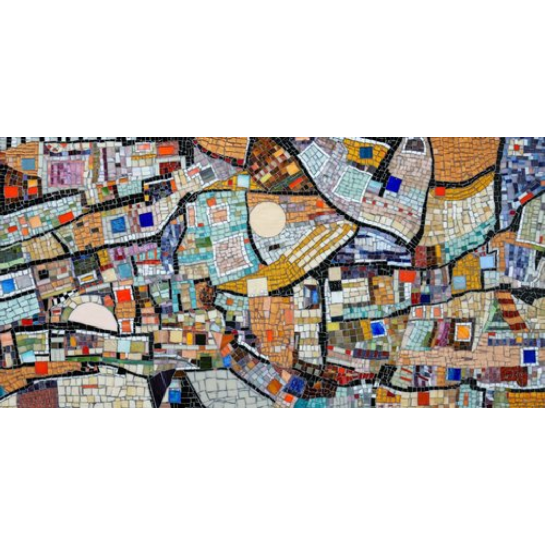 "Sunrise over the City" Mosaic