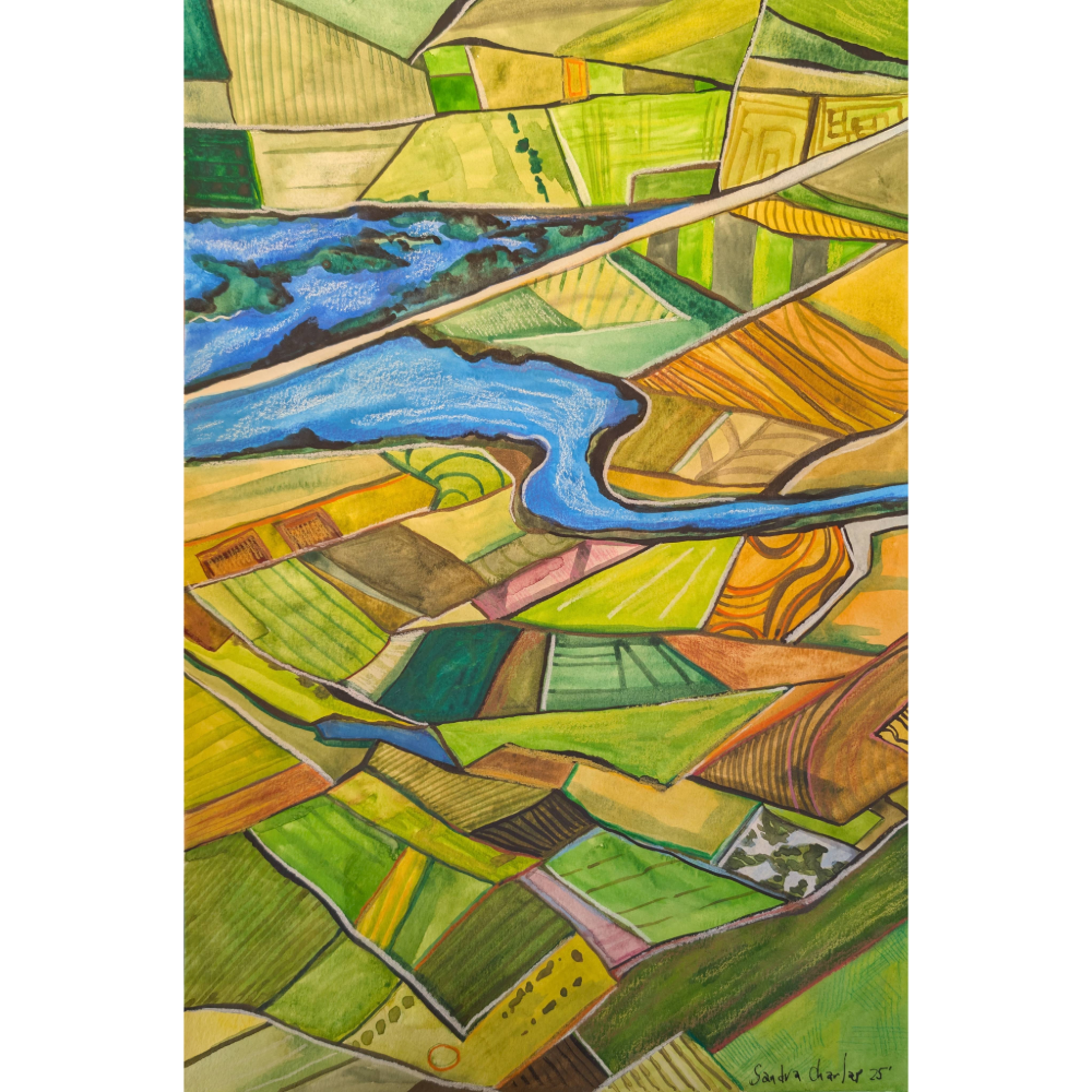 "A River Runs Through It" Painting