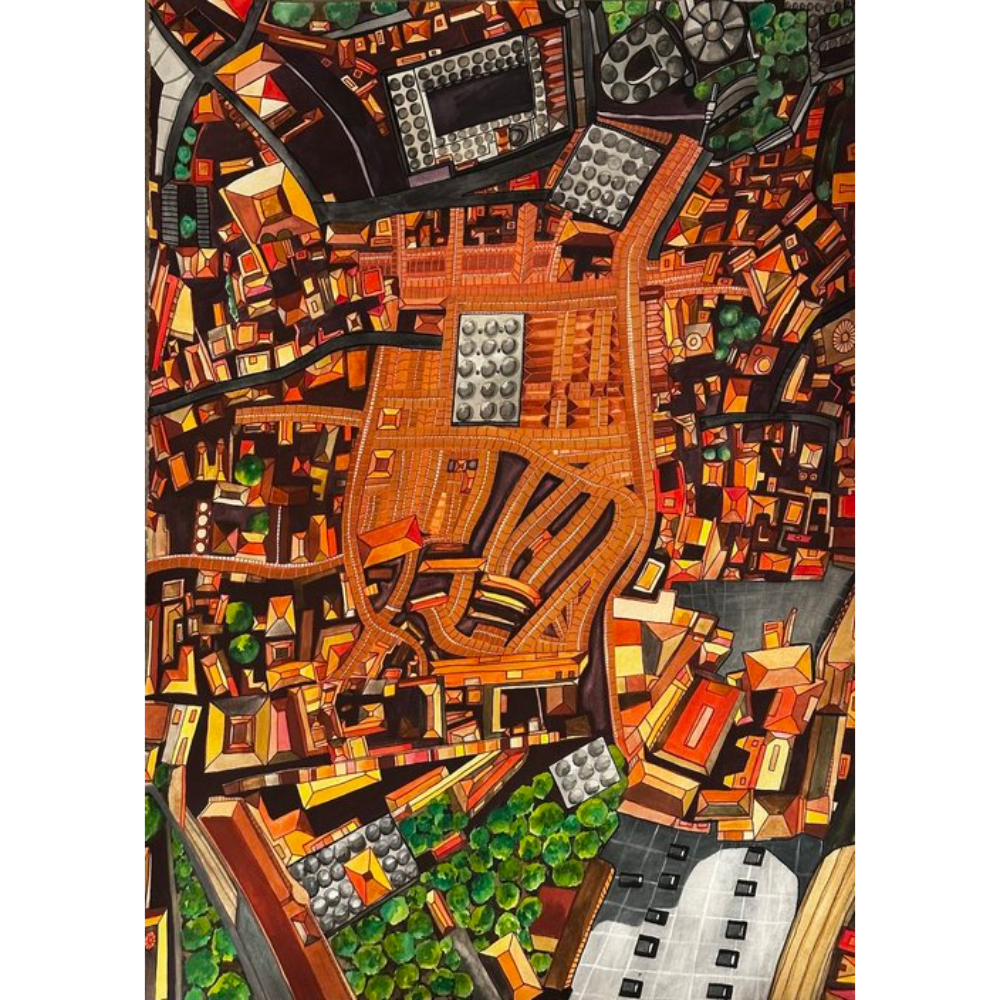 Istanbul Grand Bazaar Painting