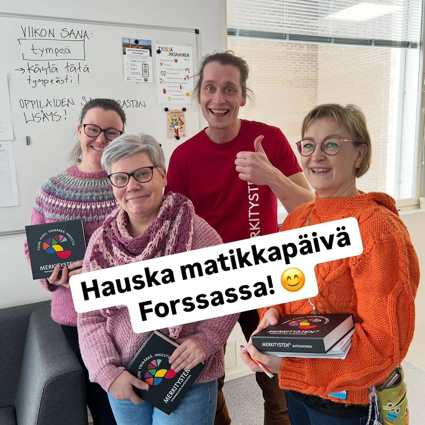 13.3. @forssankaupunki @akvarellinkoulu pidettiin Merkitysten 5+1-koulutusp&auml;iv&auml;. Oppituntien aiheena oli 1.luokalla 10-ylitys, 2.luokalla lukuyksik&ouml;itt&auml;in yhteenlasku ja vitos-kutosilla jakamista lukuyksik&ouml;itt&auml;in siten, 